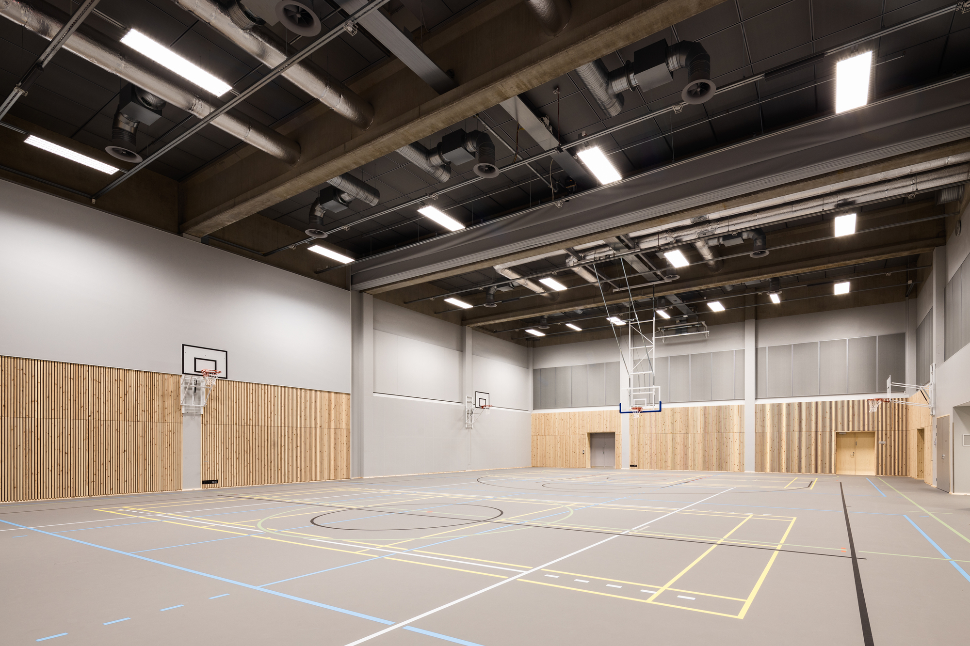 Keravanjoki 多功能建筑丨芬兰丨Lukkaroinen Architects-42