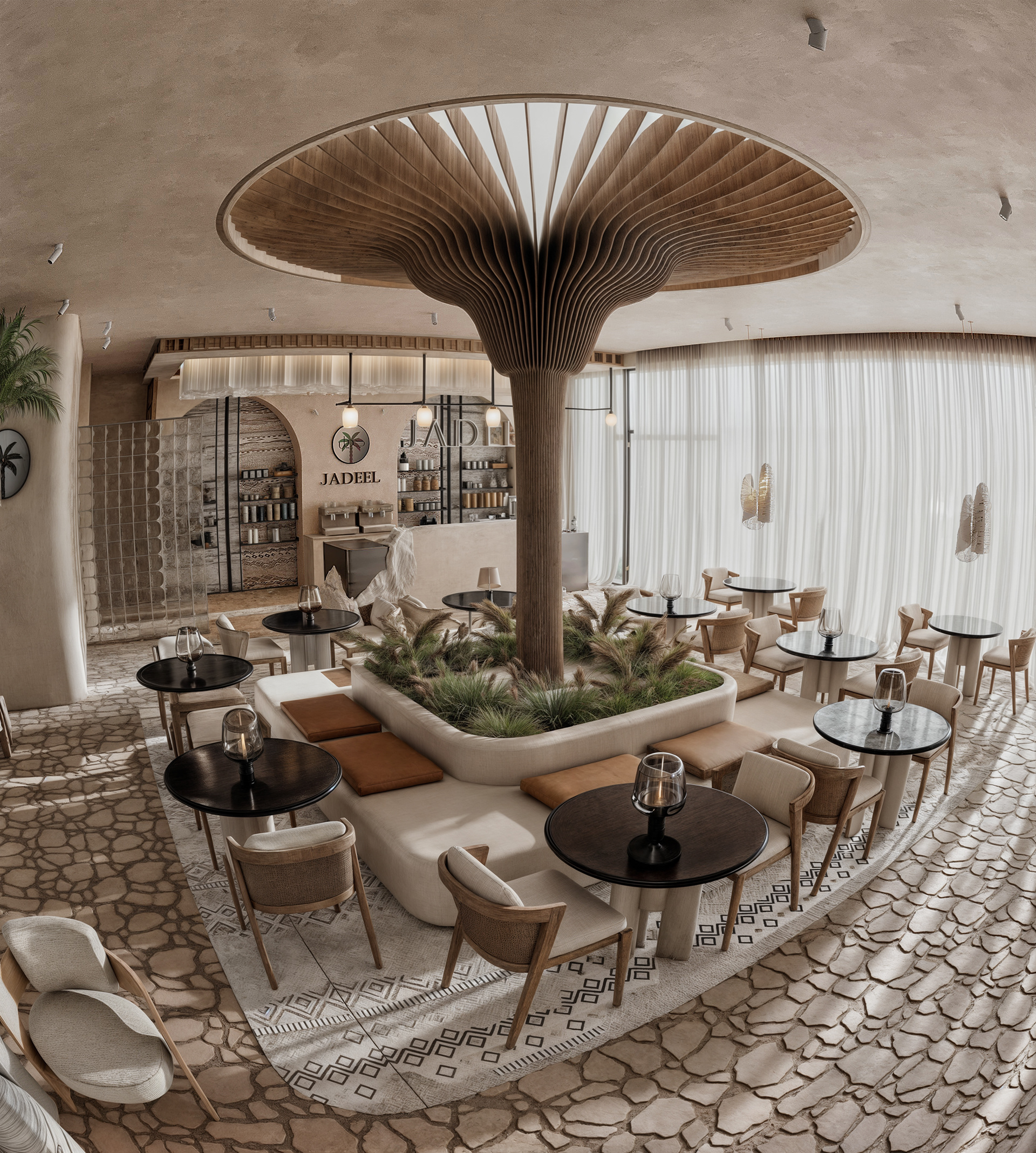 佳迪尔咖啡馆丨OM STUDIO-29