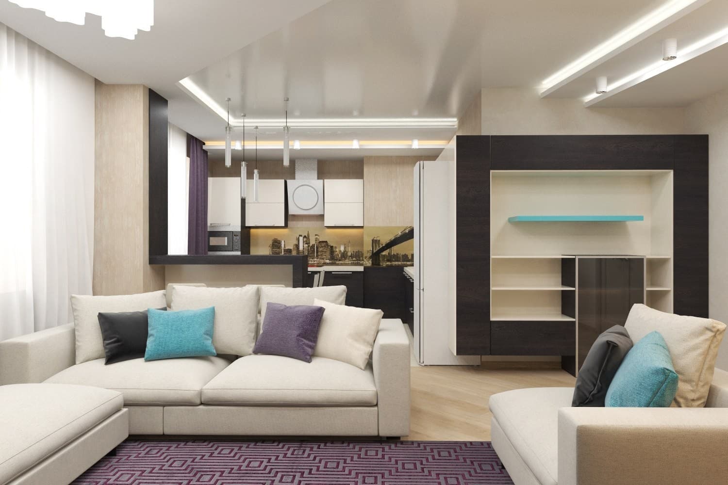 切尔亚宾斯克50平现代风格住宅工作室室内设计丨俄罗斯丨娜塔莉亚·布赫涅娃-20