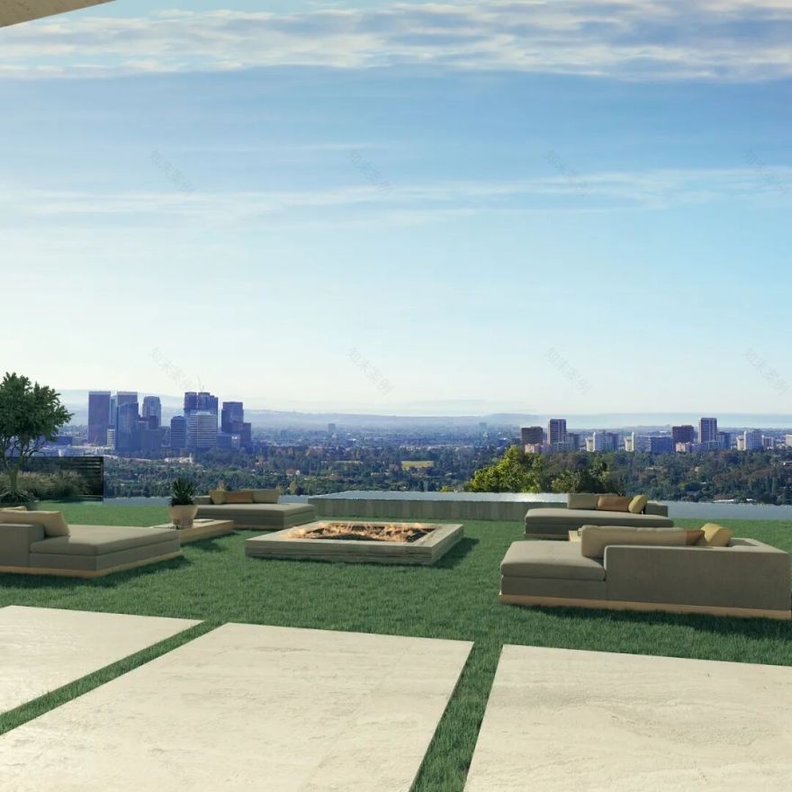 5300万美金梦幻宅邸!比佛利山庄OPAL首曝:悬浮泳池客厅颠覆豪宅认知-34