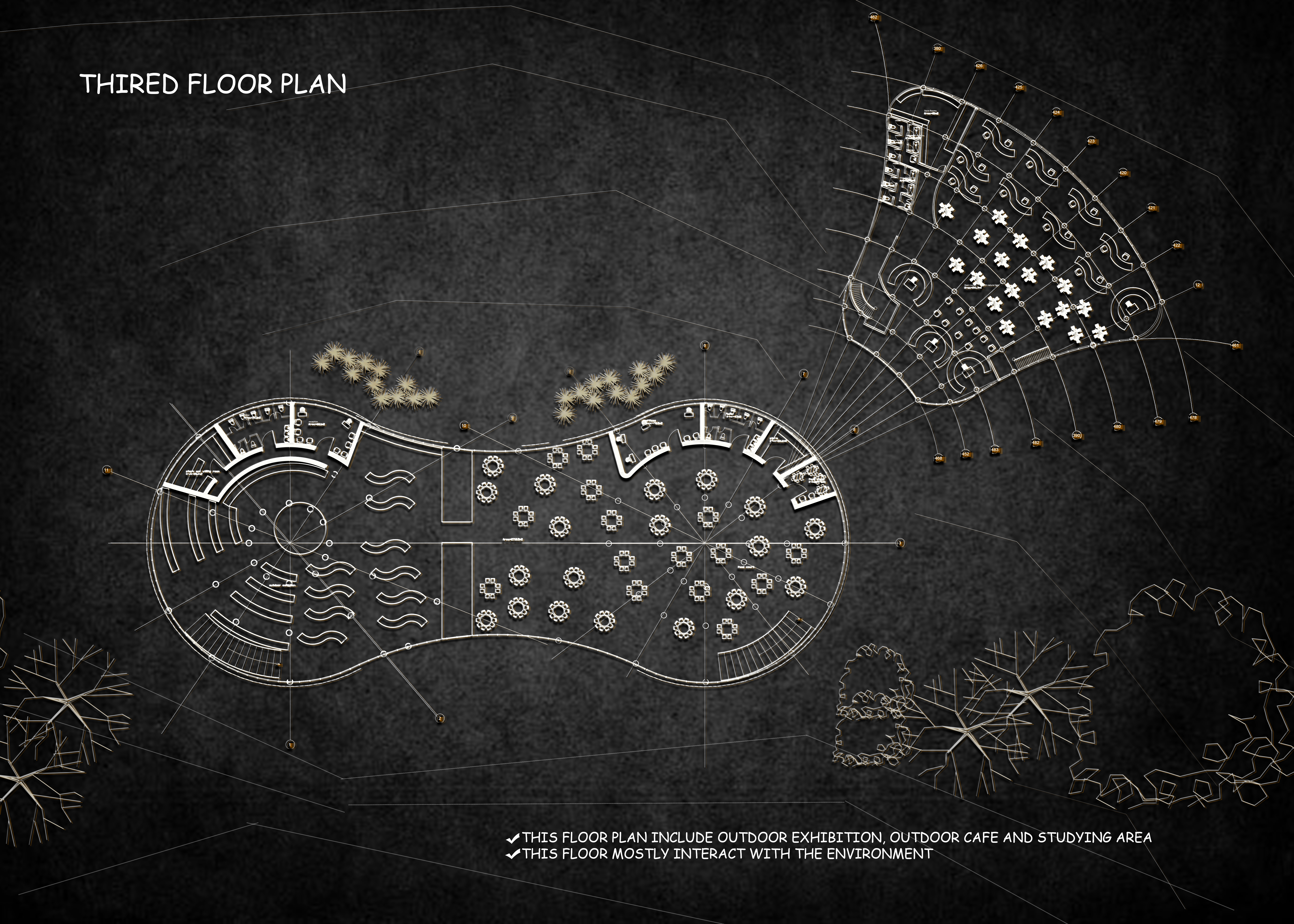 联邦技术职业培训学院历史博物馆学校项目丨埃塞俄比亚亚的斯亚贝巴丨建筑设计技术系 Henok Mesele-14