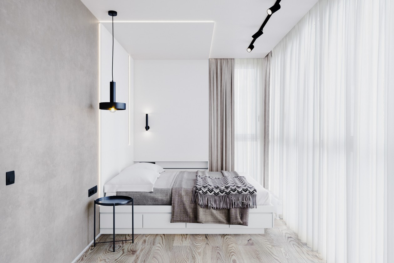 小两居 简约风格设计-14