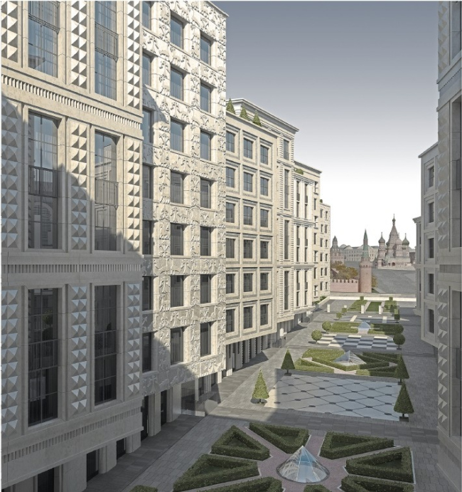 多功能酒店综合体“Царев сад”丨Евгений Герасимов и партнеры等多家工作室-10