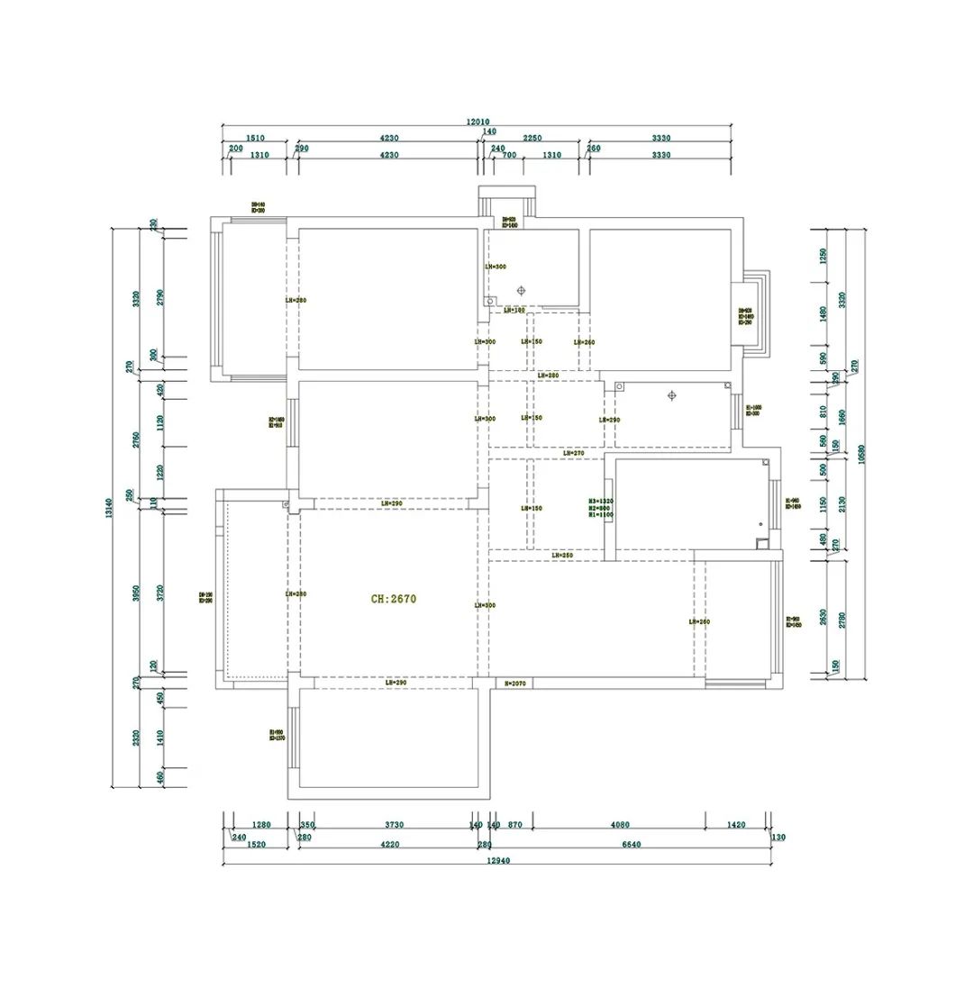 天一家园现代风格胡桃木家居设计丨浙江南鸿装饰-19