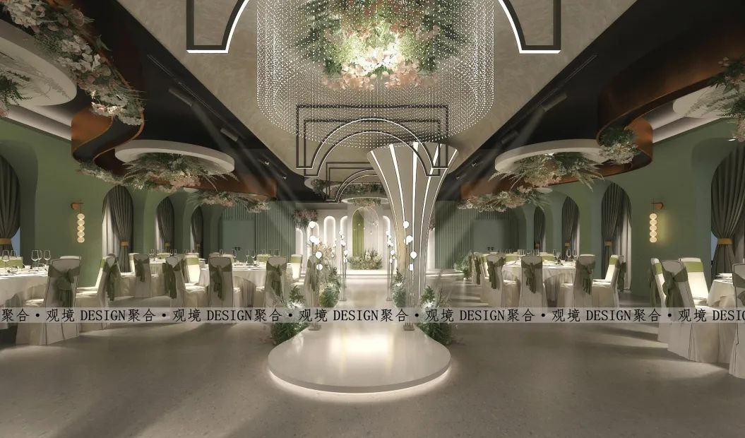 玫瑰庄园丨聚合观境空间设计-29