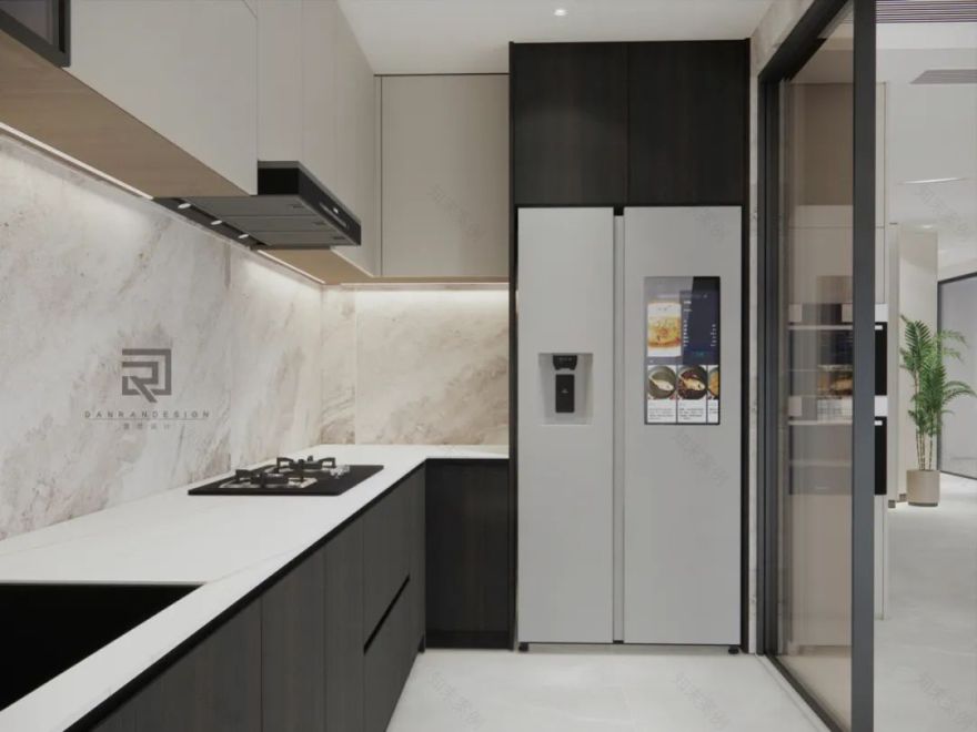 嘉陵江天 · 220㎡天际大平层的阔景设计与生活品味丨中国渝北丨澹然团队,橙色软装-41