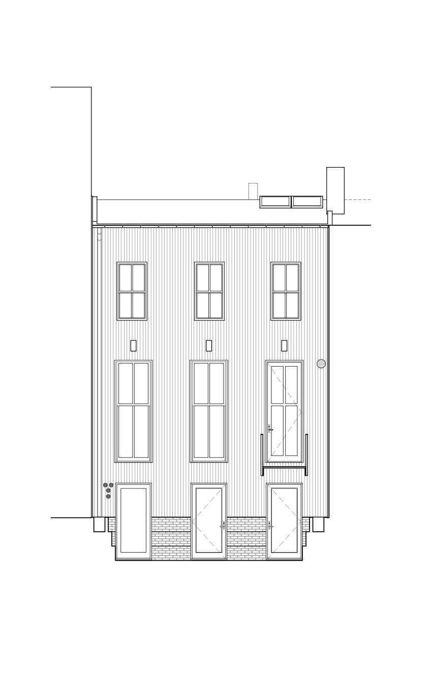 木棍屋，砖头花园丨美国纽约丨Abruzzo Bodziak Architects-56