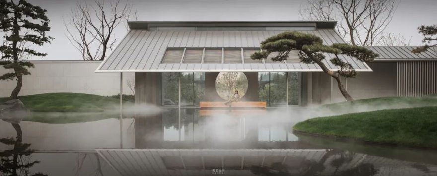 新中式园林之美丨中国上海丨广州观己设计,朗道国际设计,朗庭景观设计-33