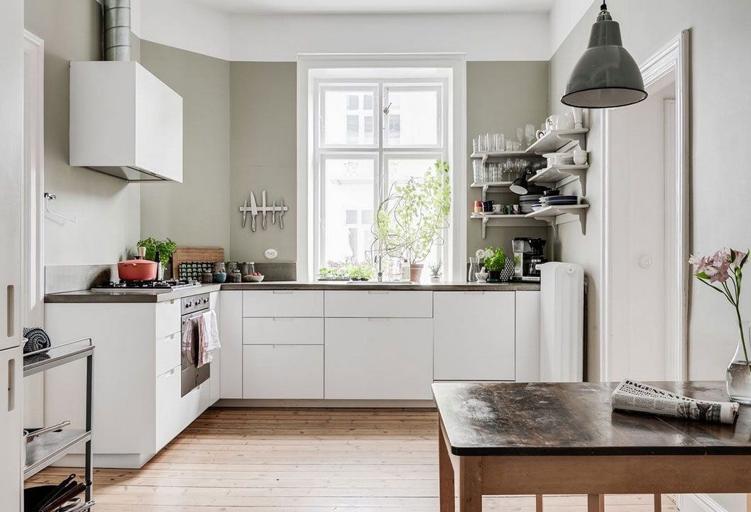 瑞典明亮宽敞公寓，古典与现代完美融合-19