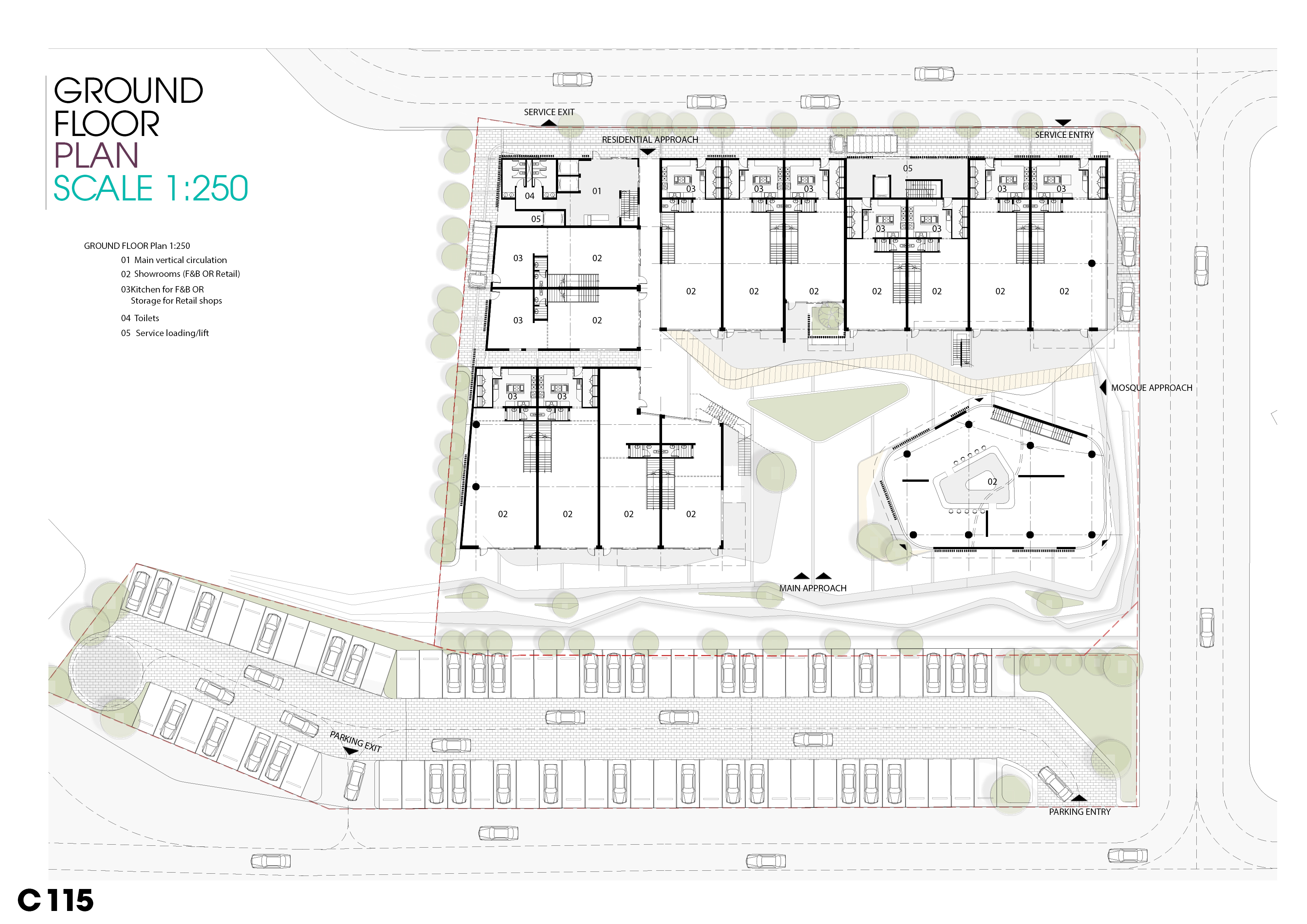 AlShati strip mall -Archdaily Competition-12