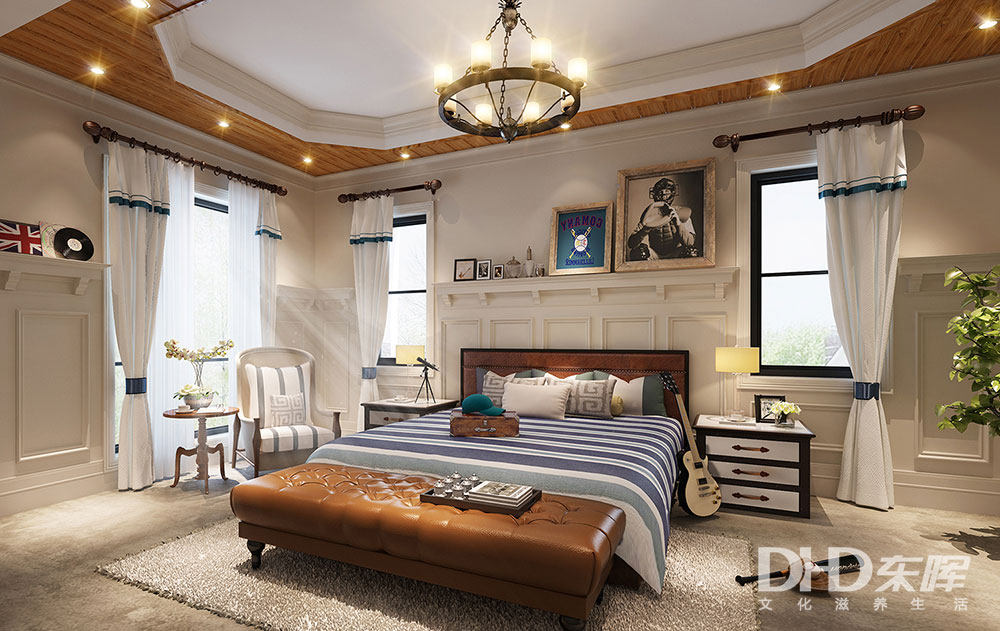 北京格拉斯小镇三期 3012#式田园风格别墅设计案例-24