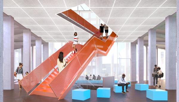 “六边形”展馆改造项目丨俄罗斯丨学生团队（Влад Дудырев等）,SANAA-46