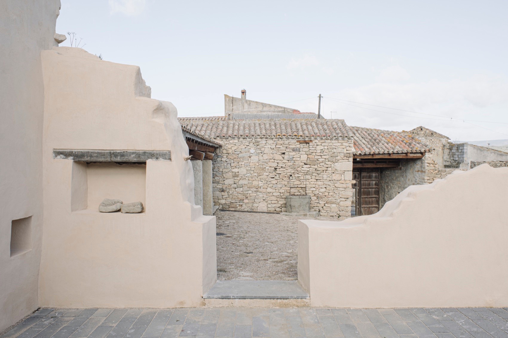 西马拉村公共展览空间改造丨意大利丨Martino Picchedda Architetto-37