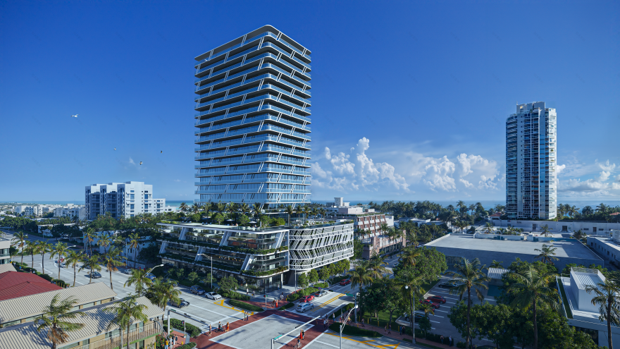 迈阿密海滩混合用途建筑丨美国-6