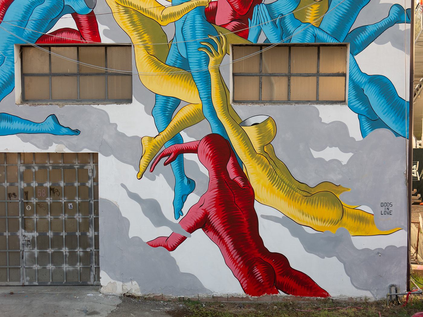 意大利“飞翔马戏团”街头艺术设计-8