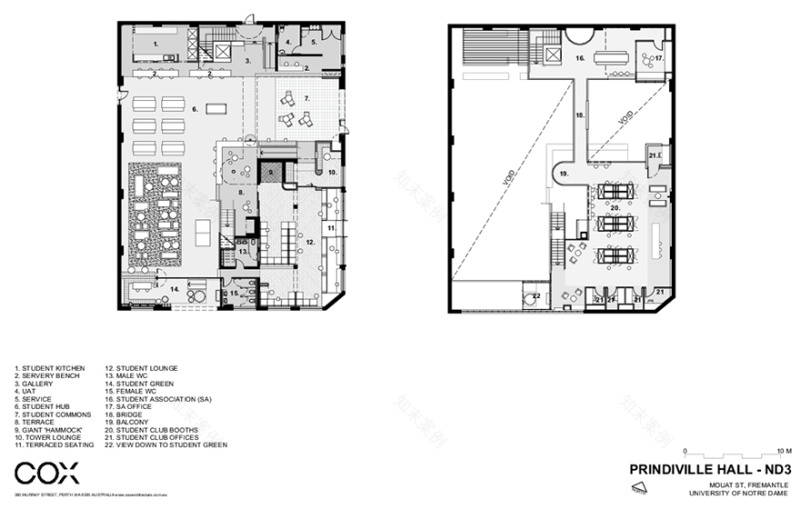 诺特丹大学学生中心,澳大利亚 / Cox Architecture-29