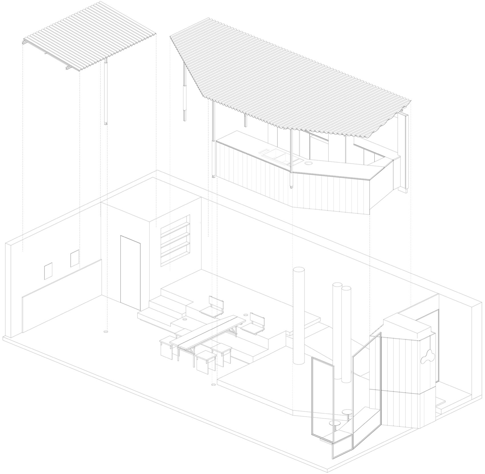 ju+局珈咖啡丨中国南京丨衡建筑-22