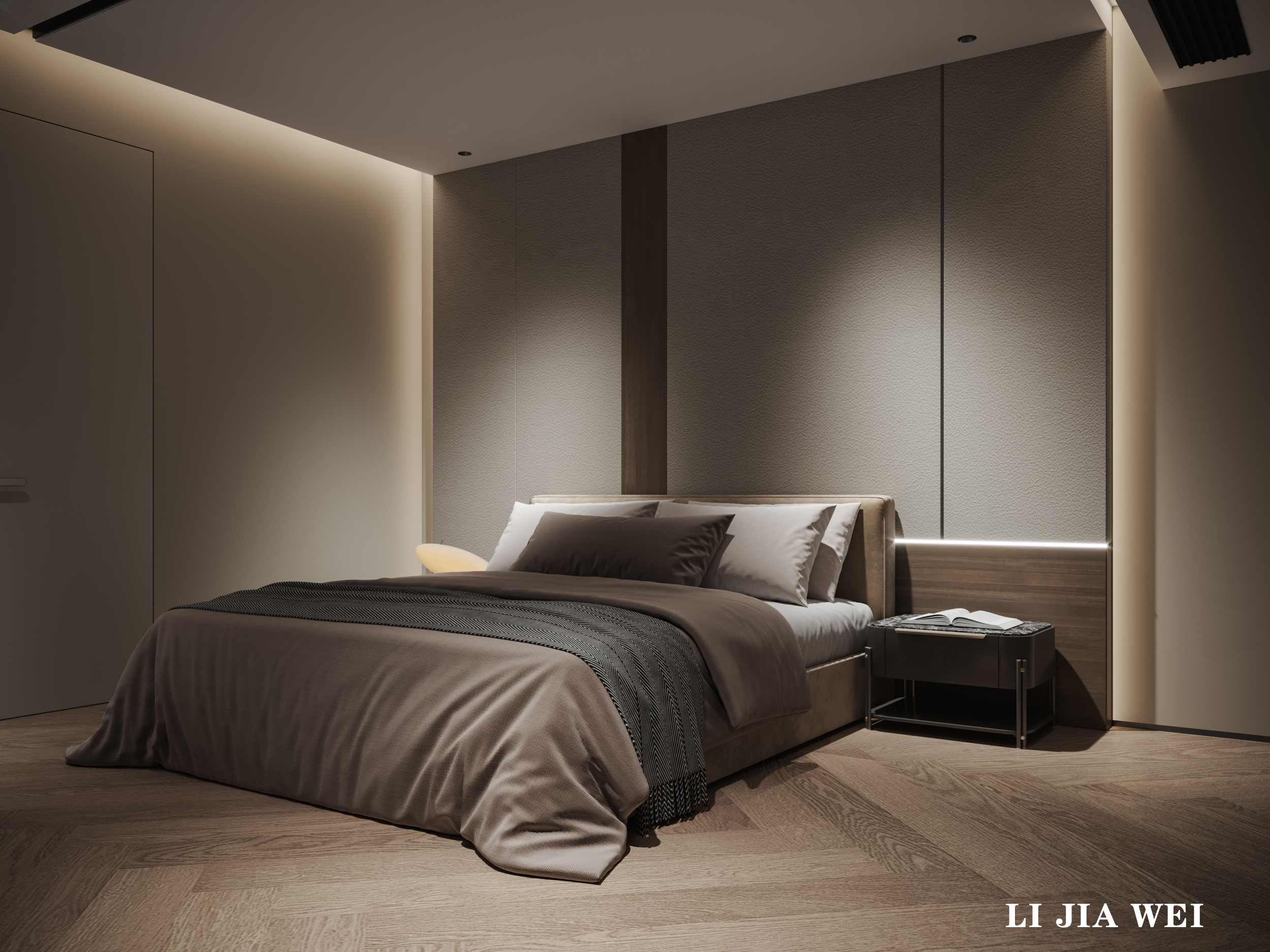 现代客厅餐厅设计-8