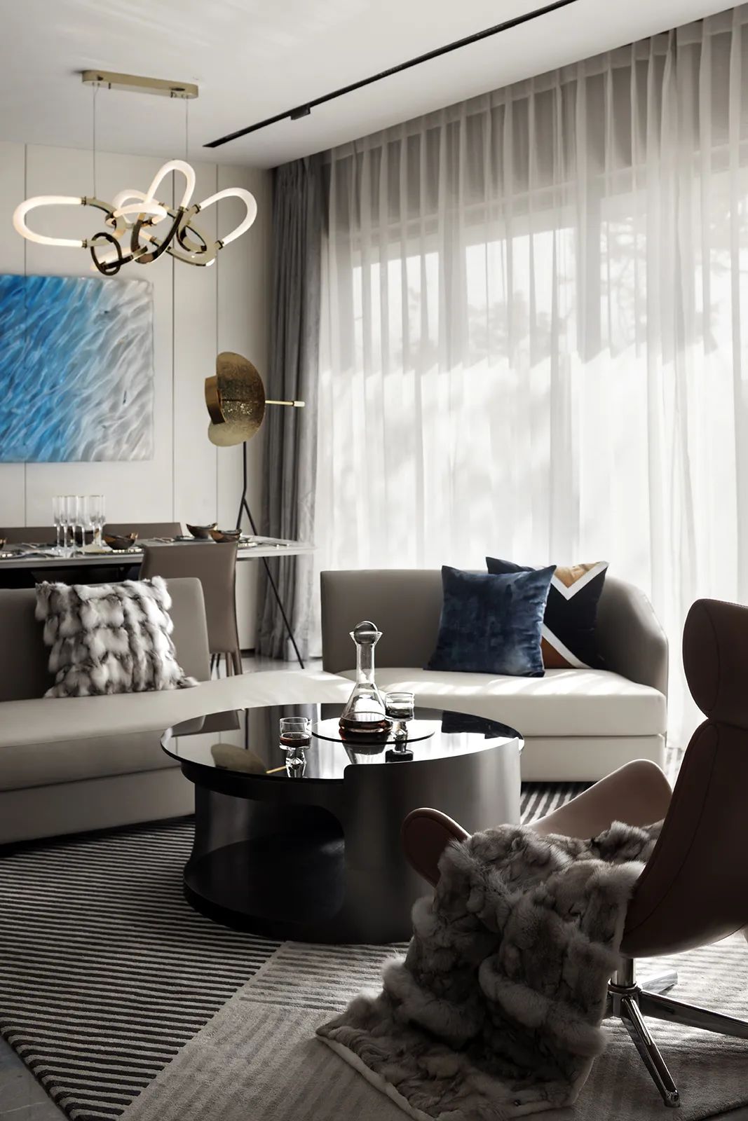 华润置地·宜昌城市旅游客厅叠拼样板间丨中国宜昌丨北京靳朝晖设计有限公司-24