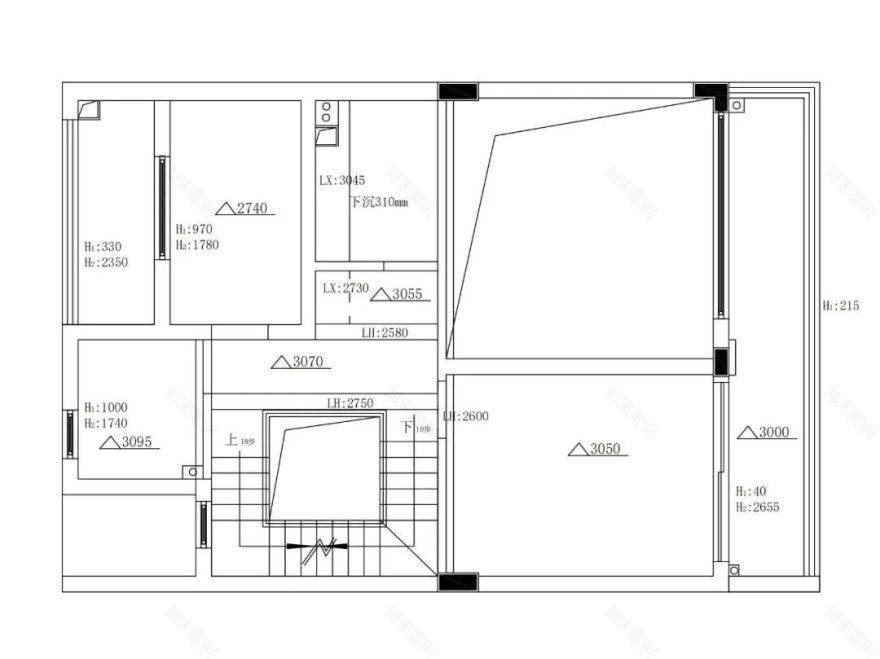 360㎡现代风|市心府:木中藏雅,无序藏奢-61