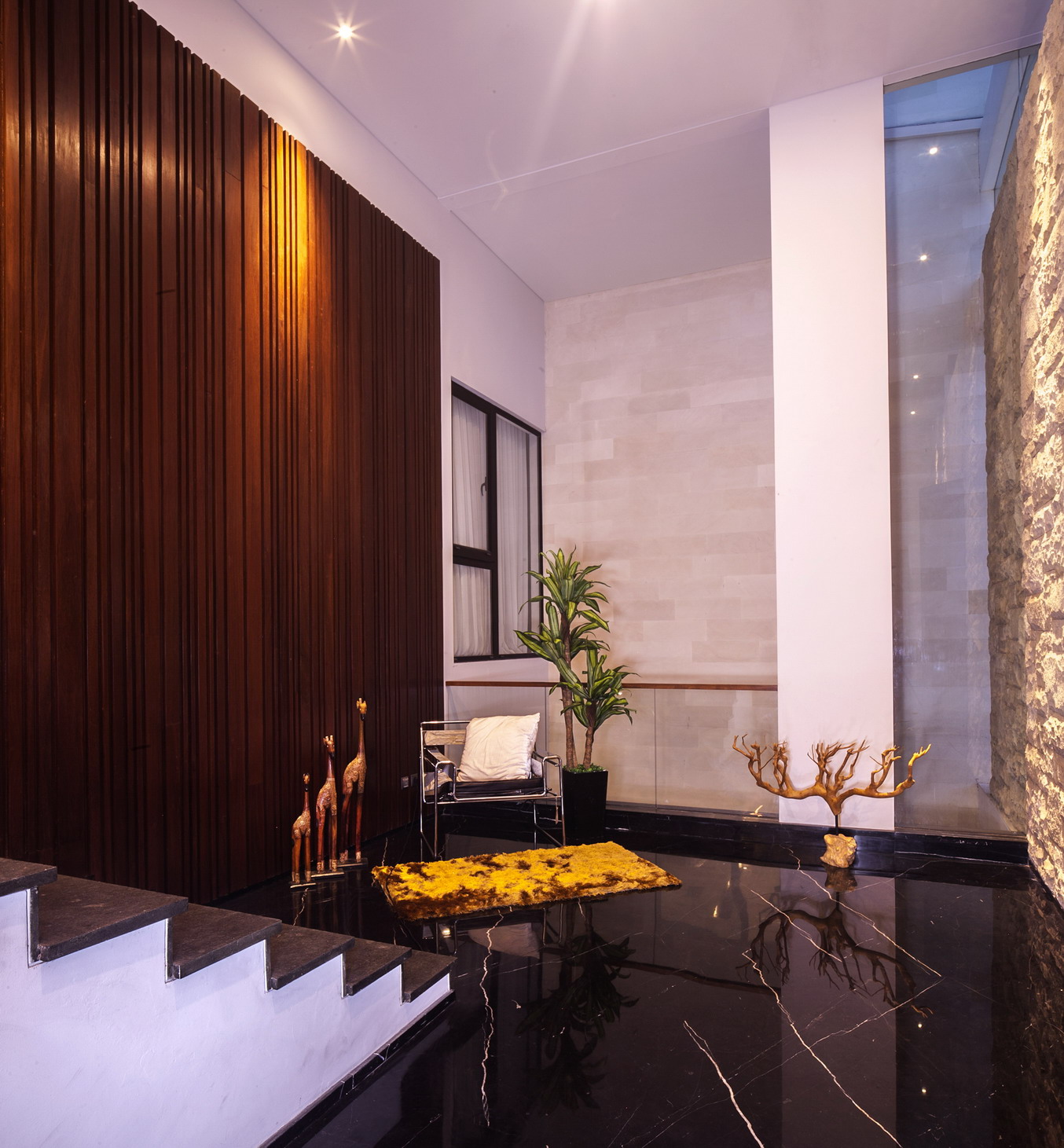 热带光影之家 · 现代极简的室内设计-25