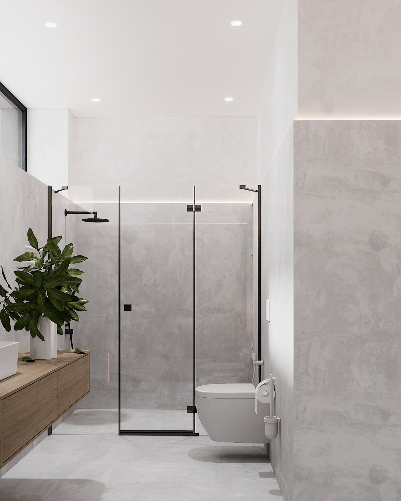 165㎡原木与灰色 打造出超精致的住宅-12