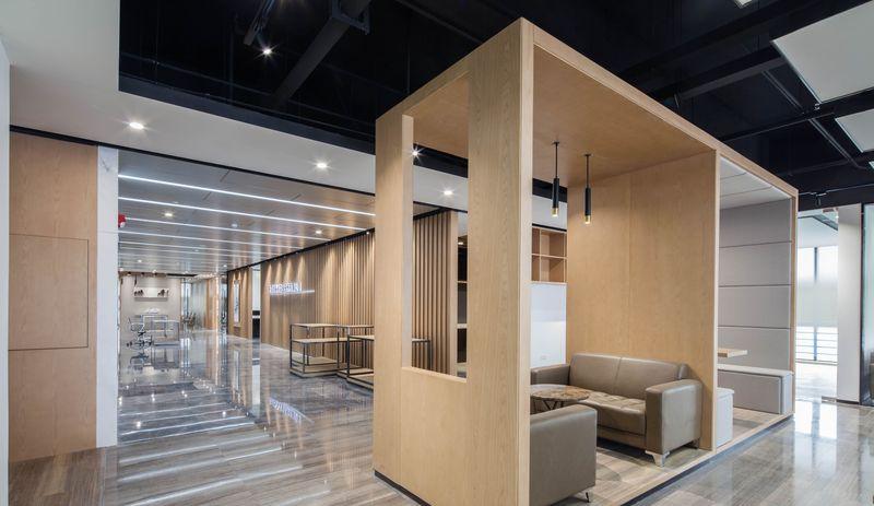 东莞裕亨实业投资有限公司办公空间一体化设计-35