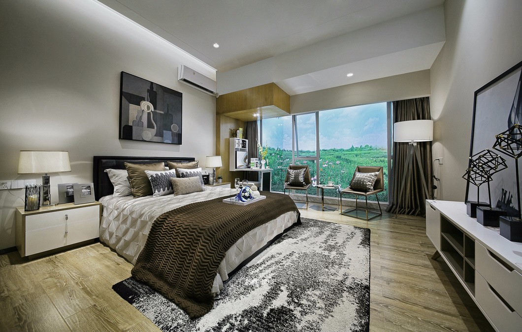 心境简单——24㎡现代北欧风格住宅  深圳市海大装饰集团有限公司-5