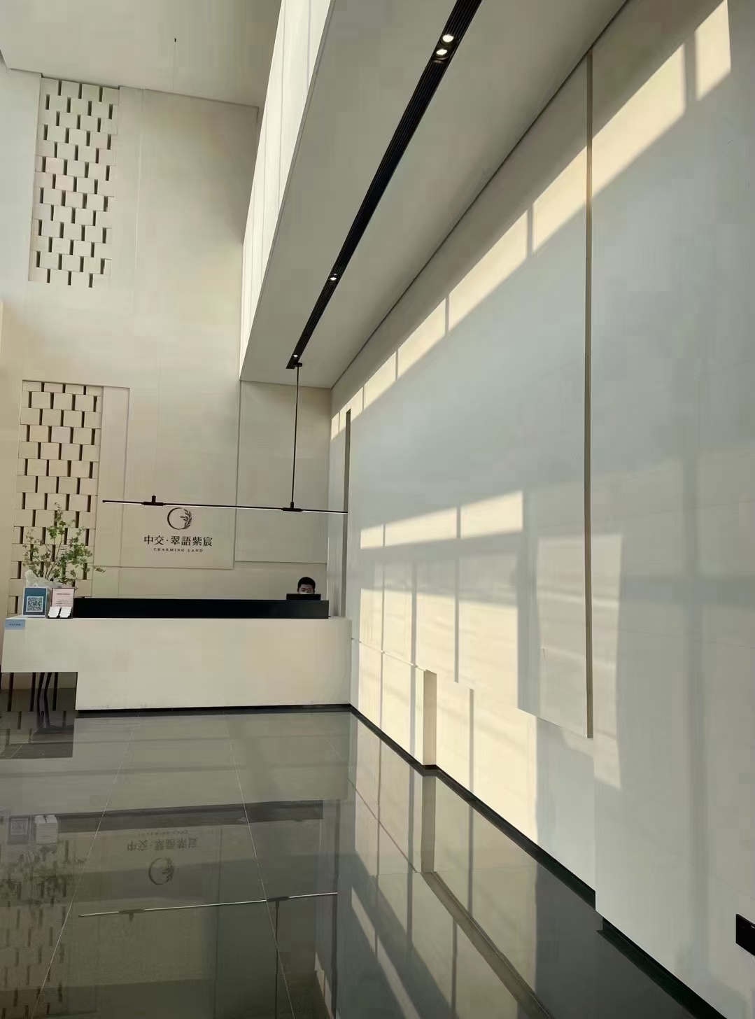 腾升装饰|郑州中交·翠语紫宸售楼部装修工程-6