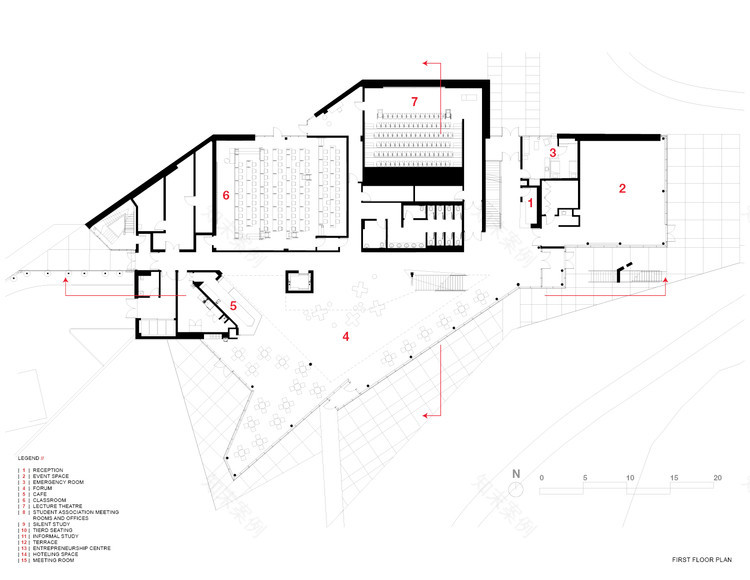 Trent University Student Center Teeple Architects-35
