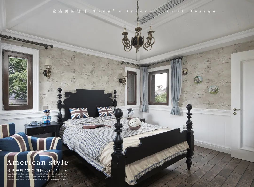南京玛斯兰德 400㎡美式融合风格别墅丨中国南京丨堂杰国际设计-50