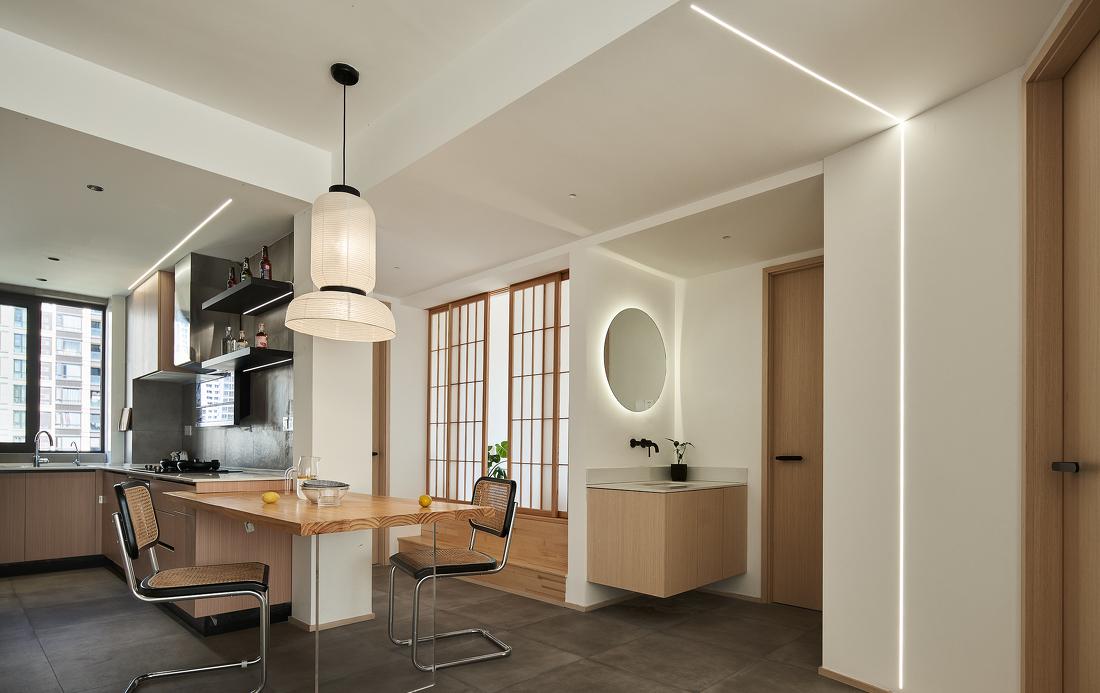 悠然自得 · 开放式餐厨与明亮客厅的断舍离生活美学-23