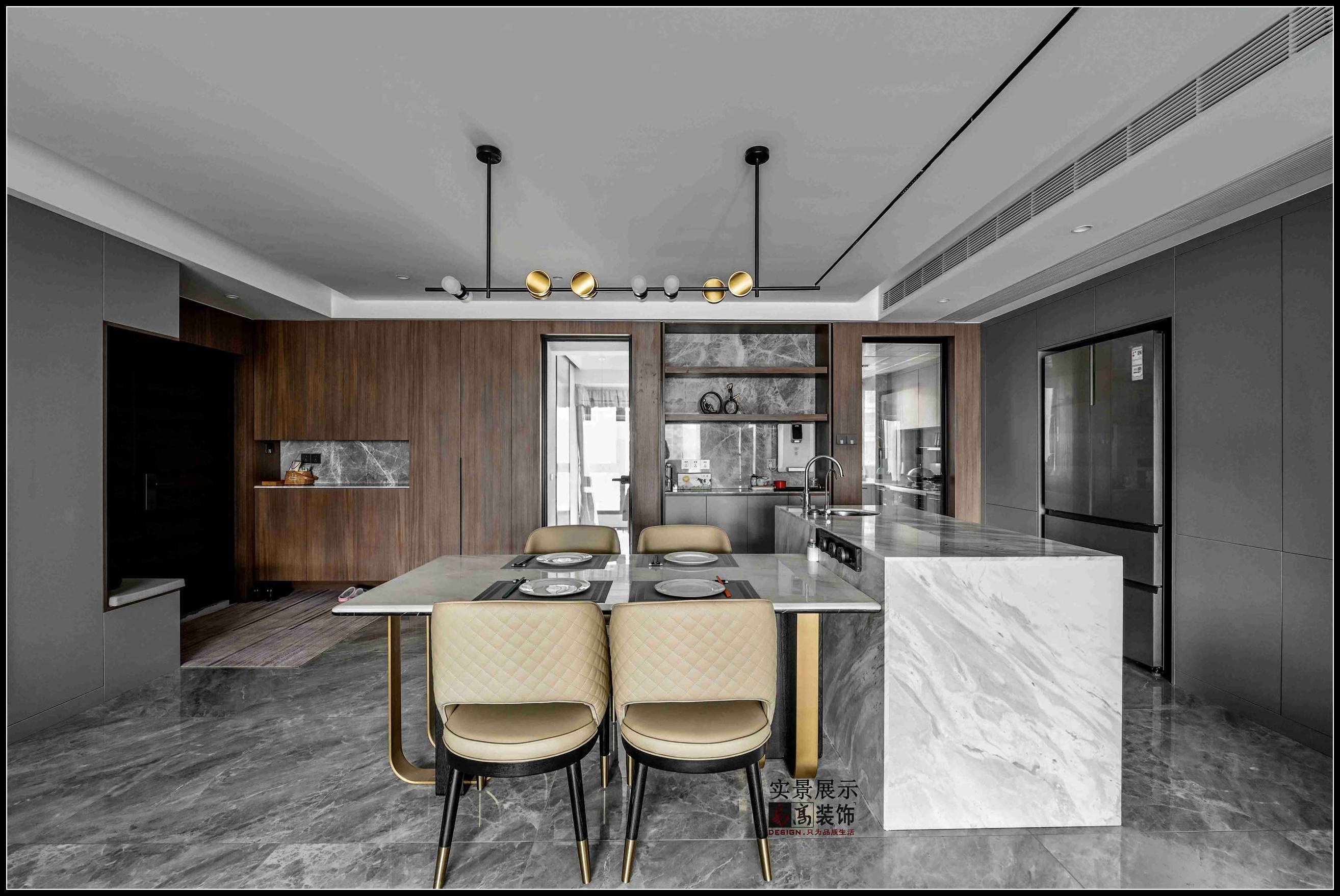 鸿源国际公馆实景呈现丨易高装饰-7