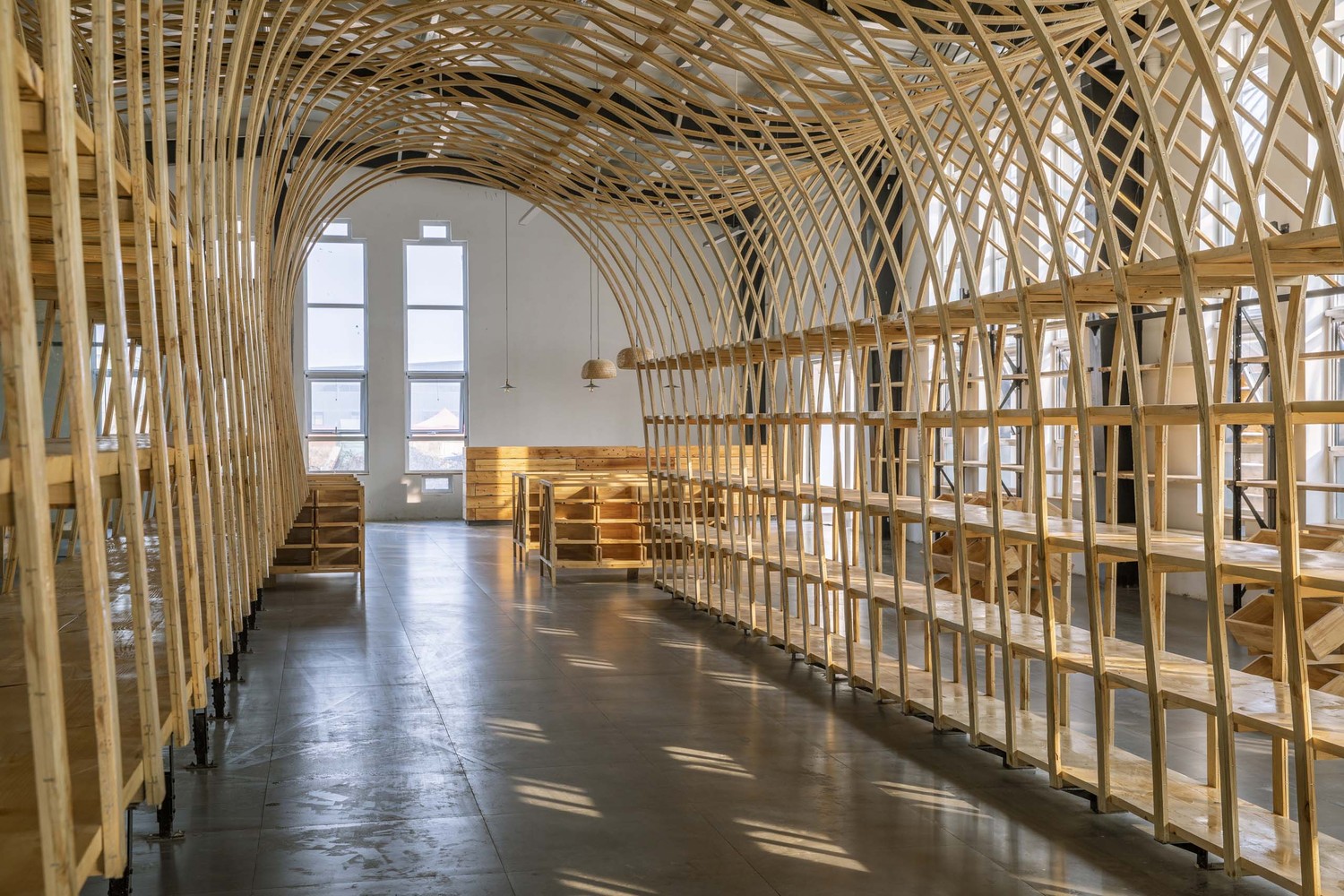 云台山冰菊展示架丨中国焦作丨LUO studio-30