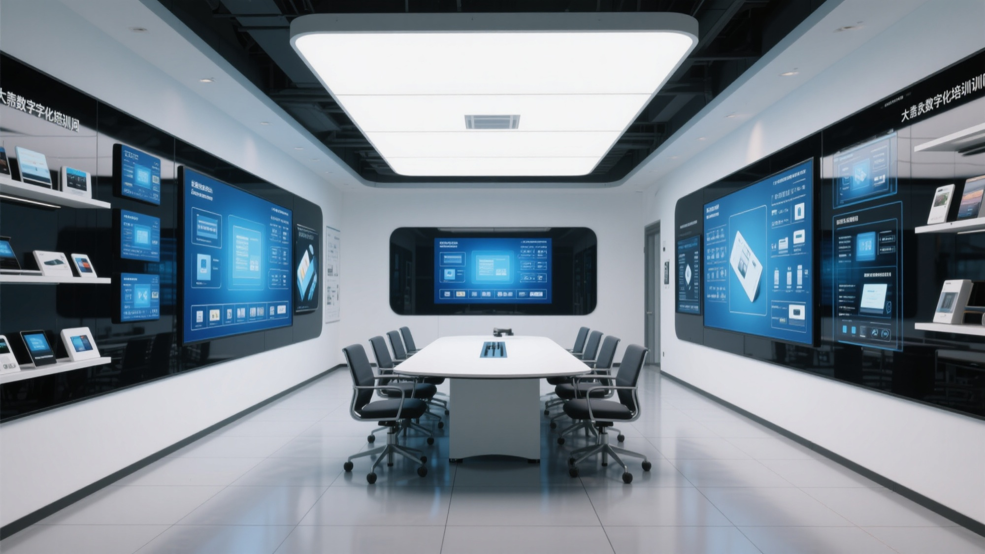 一些办公室会议室展示空间-21