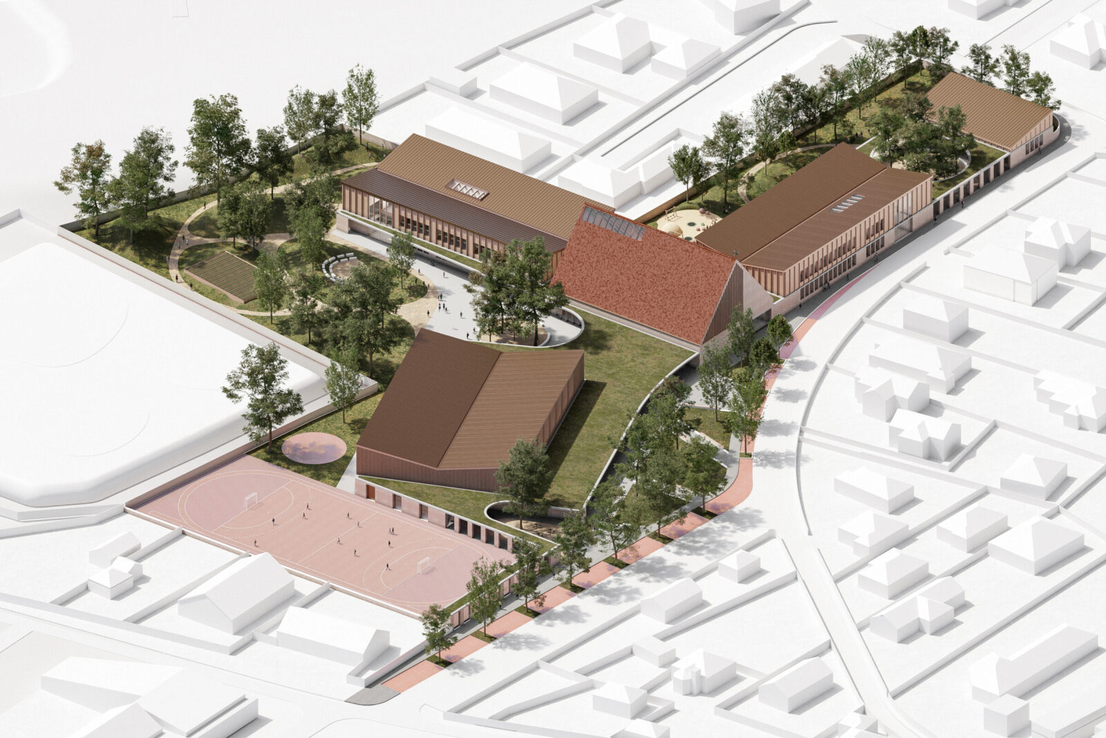 Szigetszentmiklós新改革小学设计丨Balázs Biri等,Hetedik Műterem Ltd.-1