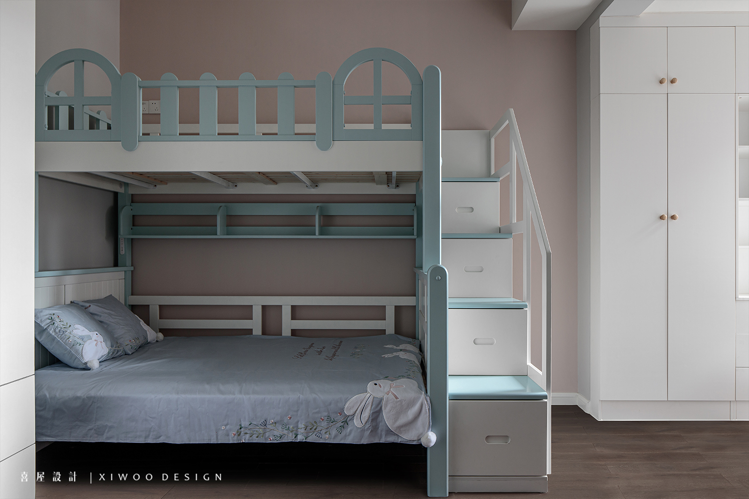 锦城花园 145㎡二手房翻新,喜屋设计打造梦幻成长空间-43