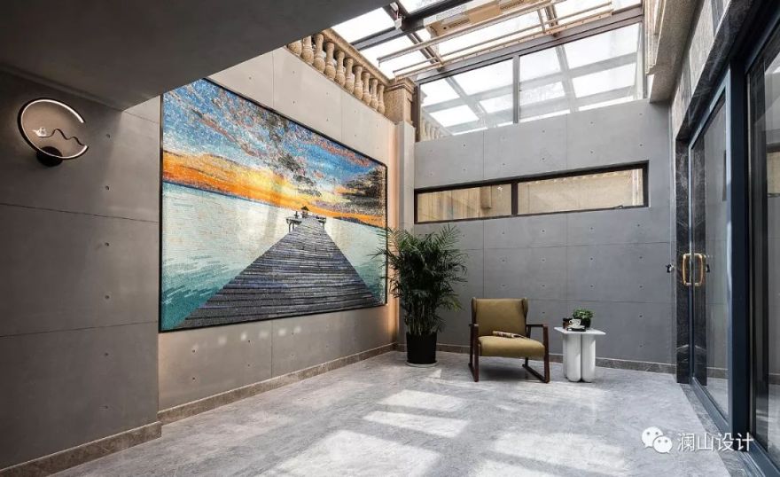 地下室华丽变身,蓝色魔力营造梦幻空间-78