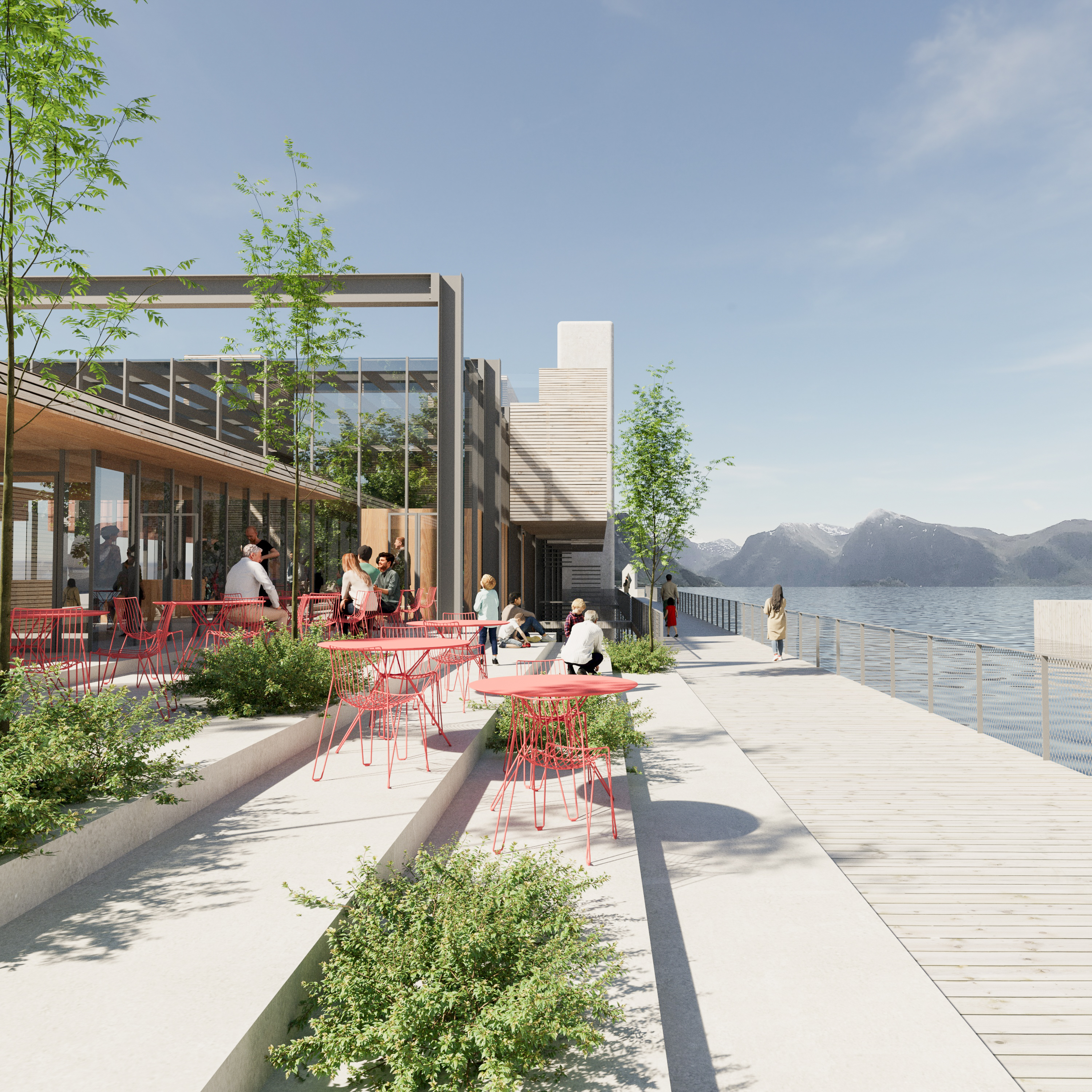 Vesterålen废弃集装箱循环地标建筑项目丨挪威丨Lund Hagem Arkitekter AS-14