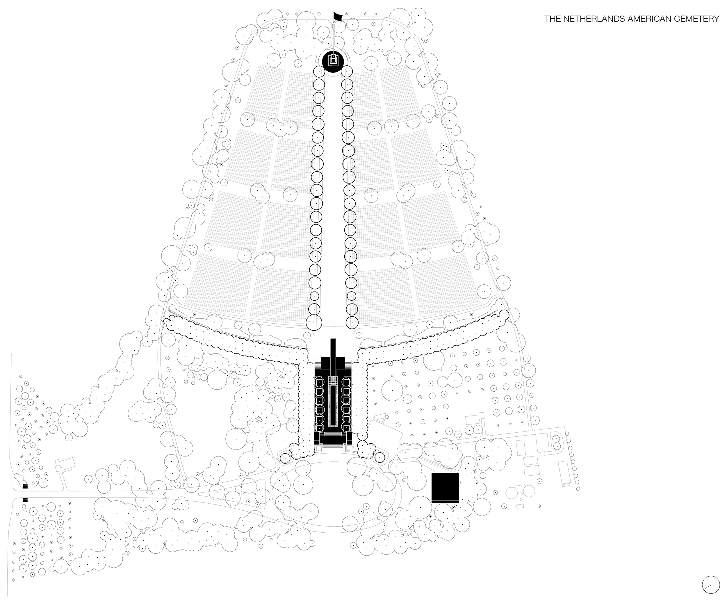 美军公墓游客中心丨荷兰丨KAAN Architecten-58