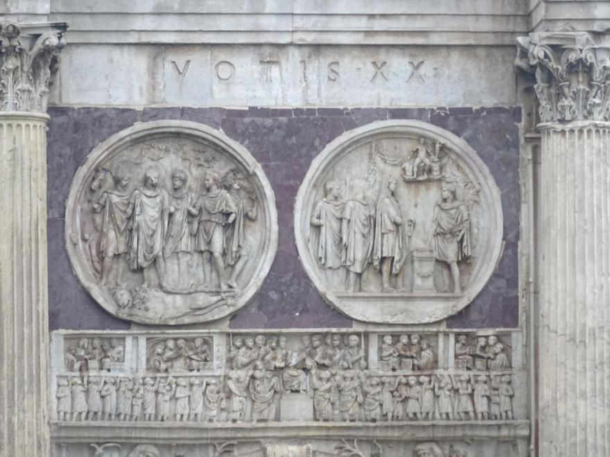 コンスタンティヌスの凱旋門(君士坦丁凯旋门)丨ItalyRoma丨ガイウス・フラウィウス・ウァレリウス・コンスタンティヌス-39