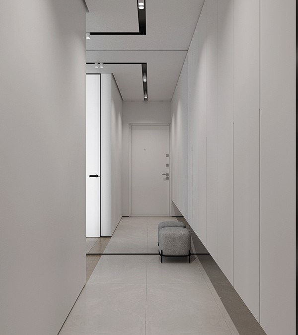 白色系简约风住宅设计 让简约更有格调！-1