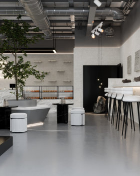 Stone Coffee (Interior - Commercial)