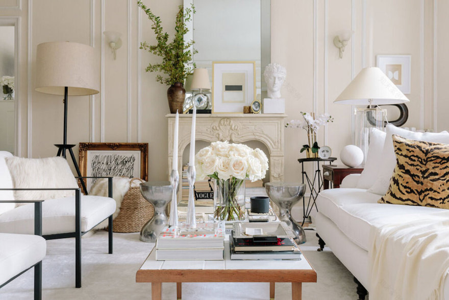 经典对比 | 芝加哥时尚复古公寓设计-8