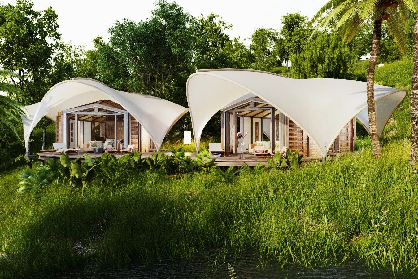 越南热带豪华可持续露营地-14