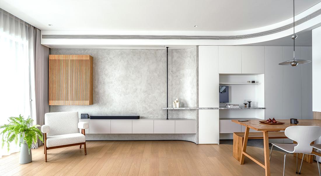 弧线共构浪漫之家 · 深圳科技夫妻品质生活空间丨中国深圳丨予象空间设计-13