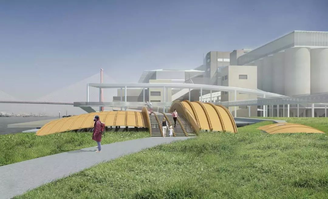 民生轮渡站 | 重构城市肌理的滨水交通枢纽-98