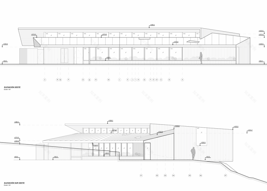 智利湖边 Y 型别墅-67