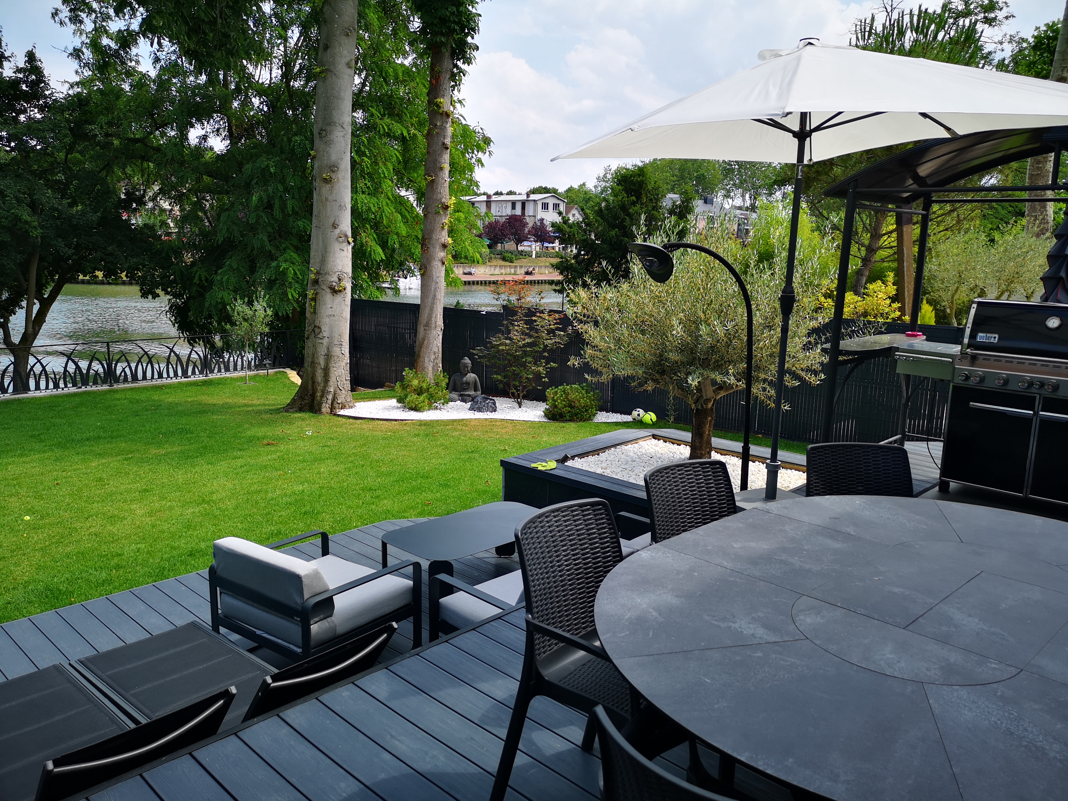 Conception d'un jardin à l'Isle Adam-1