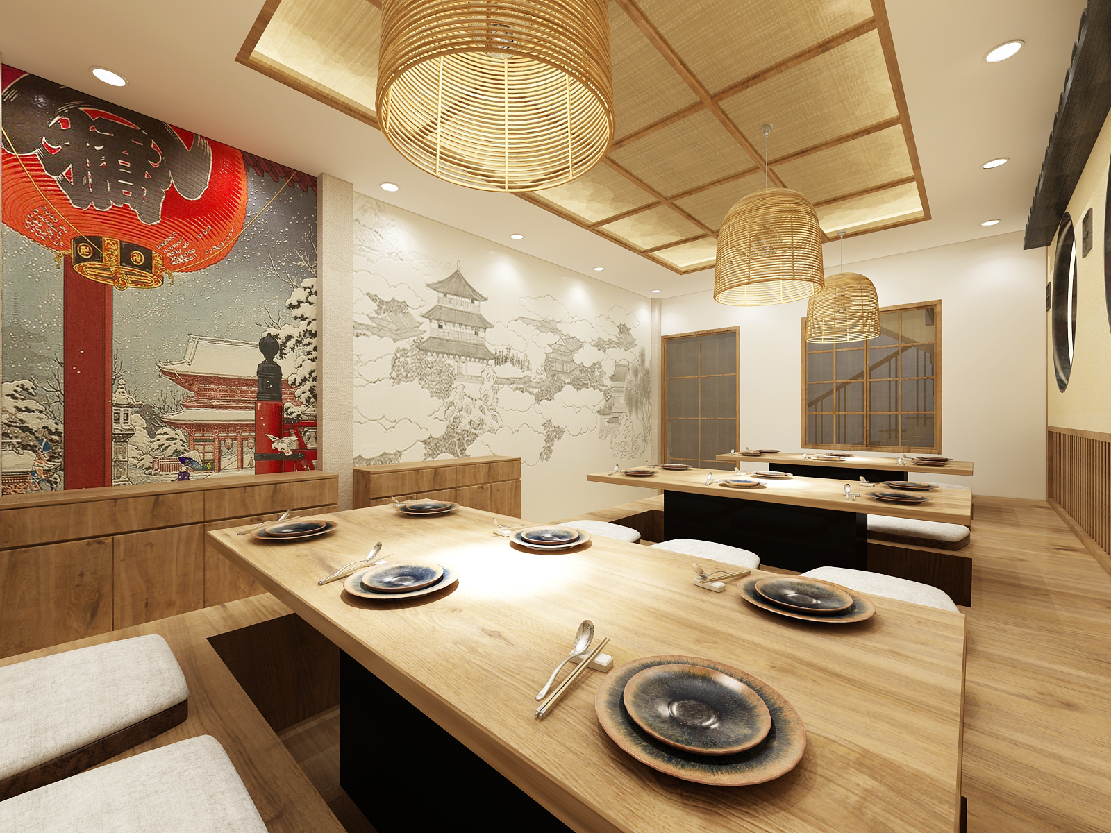 JAPANESE RESTAURANT DESIGN - SUSHI KO-5